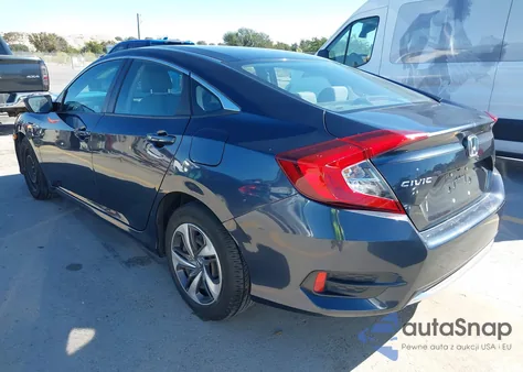 2019 Honda Civic Lx из США, поврежденный, VIN 19XFC2F68KE050924